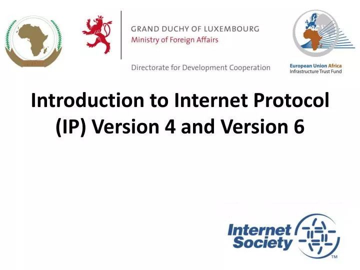introduction to internet protocol ip version 4 and version 6