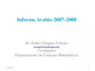 informe aval o 2007 2008