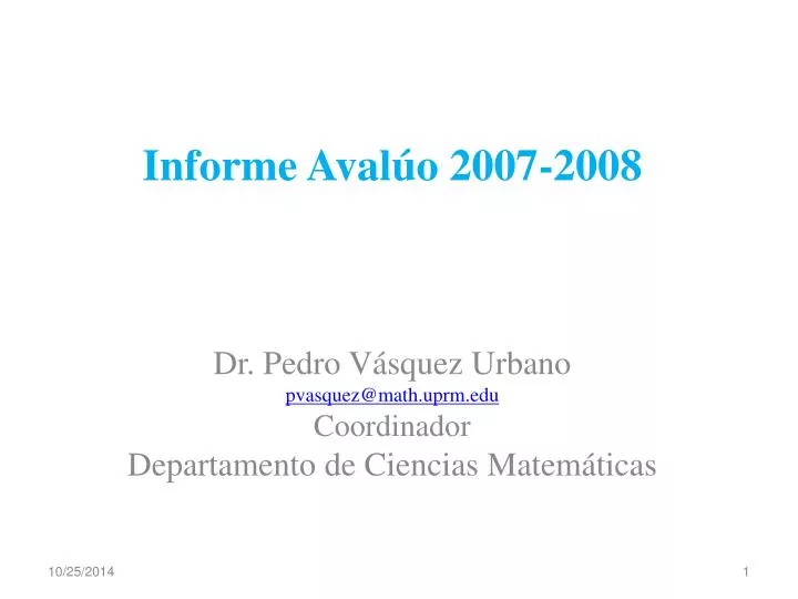 informe aval o 2007 2008