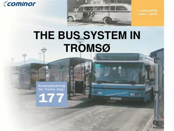 the bus system in troms