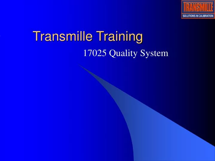 transmille training