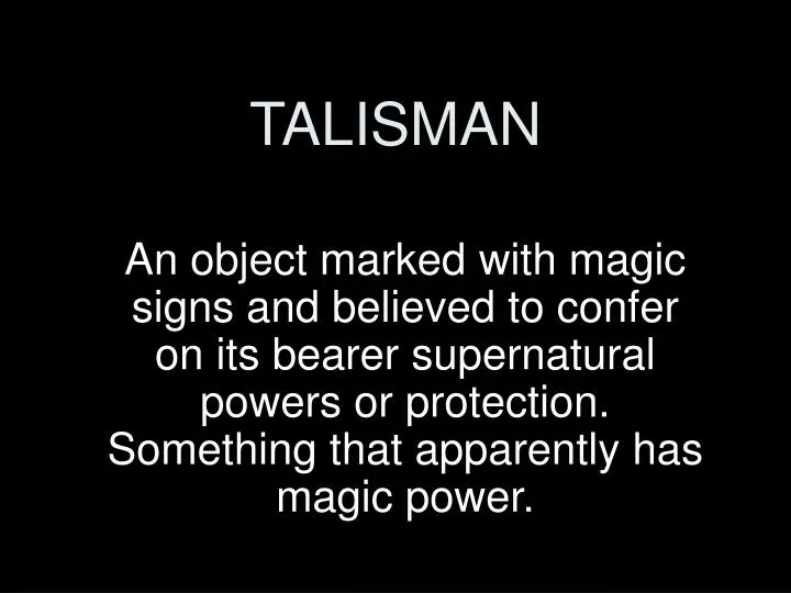 talisman
