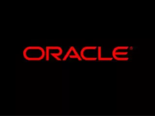 Rich Buchheim Senior Director Product Management Oracle Corporation