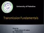 PPT - Chapter 3 Digital Transmission Fundamentals PowerPoint ...