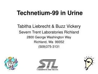 Technetium-99 in Urine