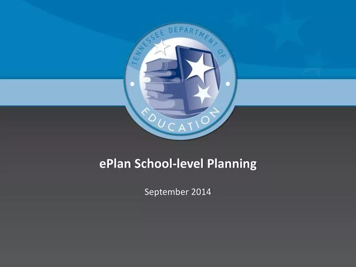 eplan school level planning