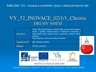 vy 52 inovace 02 1 1 chemie