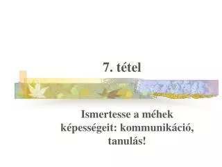 7 t tel