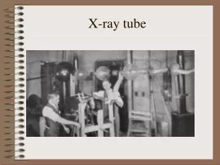 X-ray tube