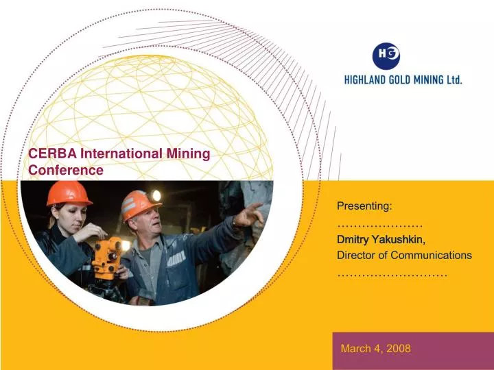 cerba international mining conference