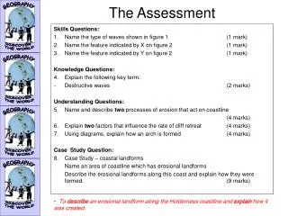 the assessment