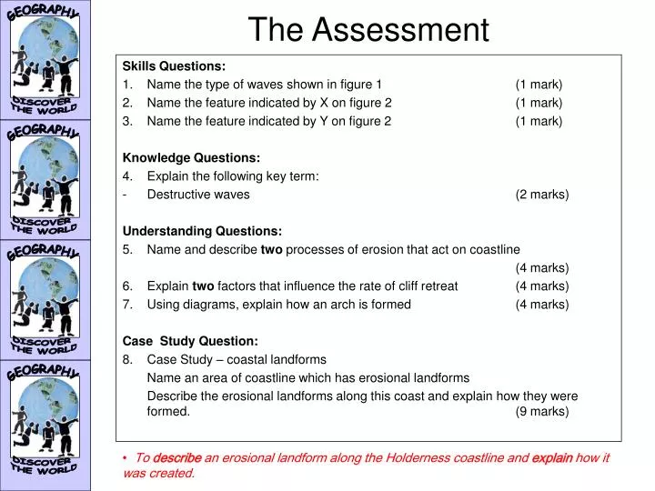 the assessment