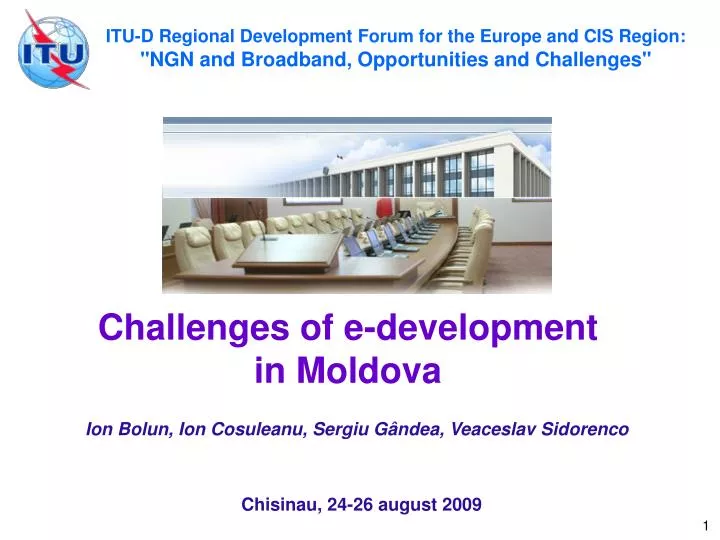 challenges of e development in moldova