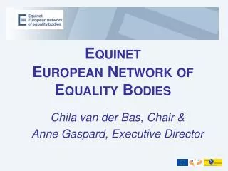 Equinet European Network of Equality Bodies