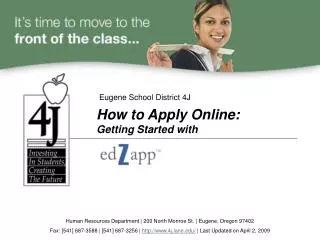 How to Apply Online: Getting Started with