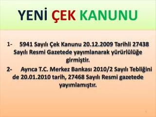 yen ek kanunu