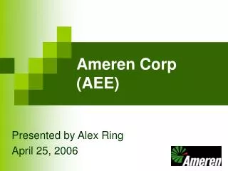 Ameren Corp (AEE)