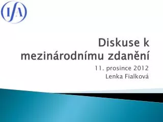 diskuse k mezin rodn mu zdan n