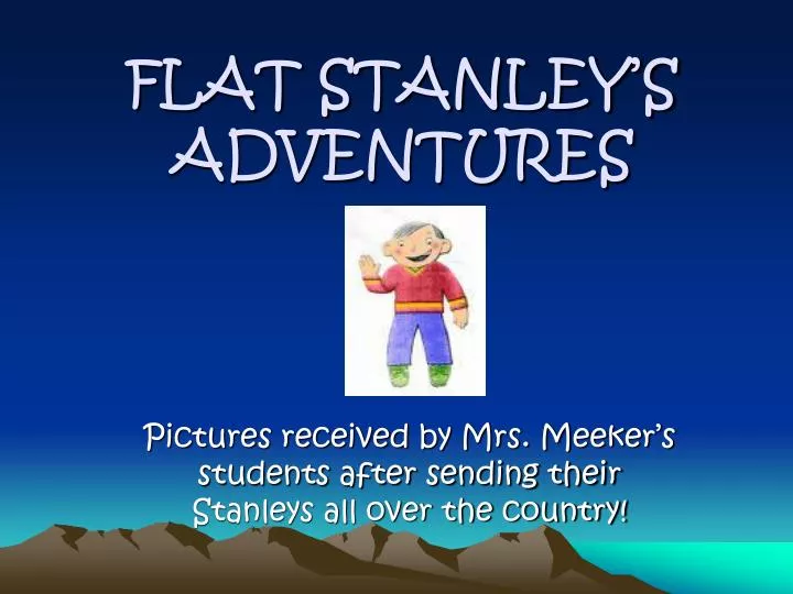 flat stanley s adventures