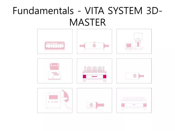 fundamentals vita system 3d master