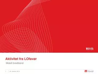 aktivitet fra lofav r