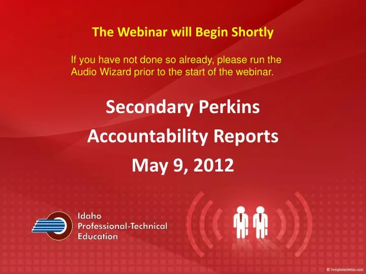 secondary perkins accountability reports may 9 2012
