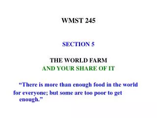 WMST 245