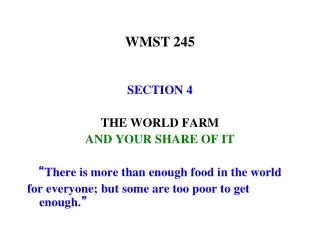 WMST 245