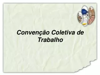 conven o coletiva de trabalho