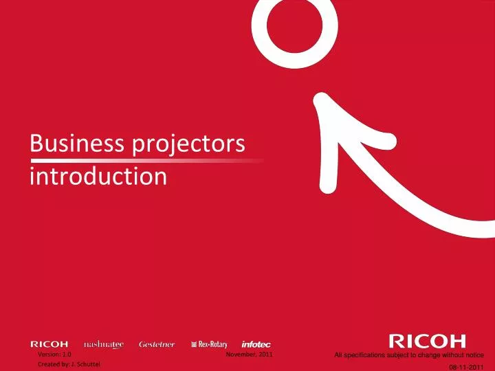 business projectors introduction