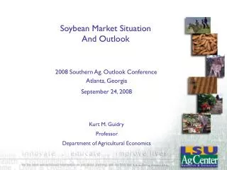 Soybean Market Situation And Outlook