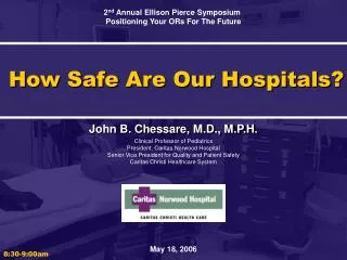 How Safe Are Our Hospitals?