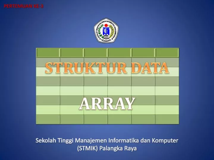 struktur data array