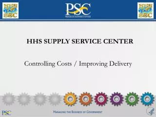 Controlling Costs / Improving Delivery