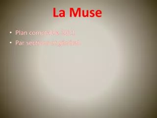 la muse