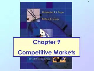 Chapter 9 Competitive Markets