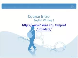 Course Intro