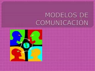 modelos de comunicaci n