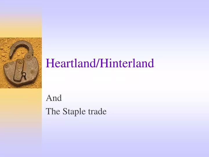heartland hinterland