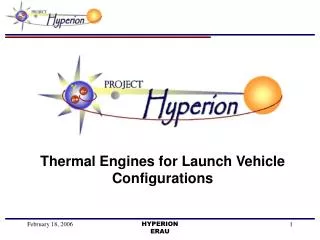 Thermal Engines for Launch Vehicle Configurations