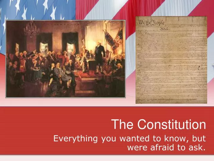 the constitution