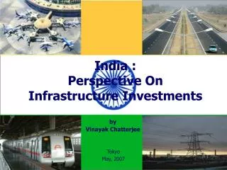 India : Perspective On Infrastructure Investments