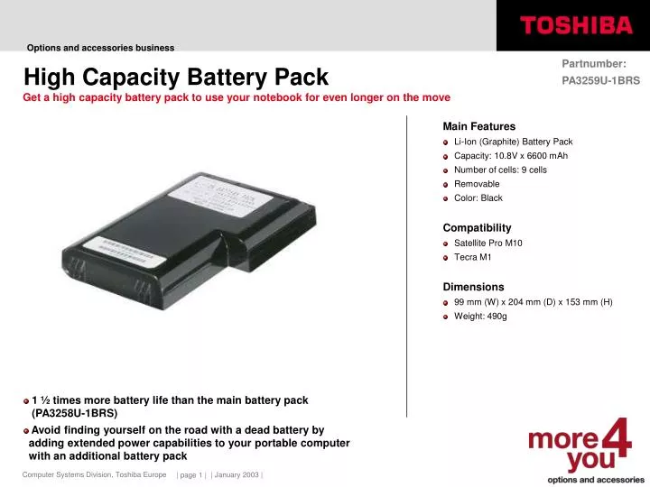 high capacity battery pack