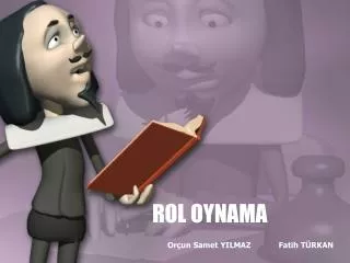 rol oynama