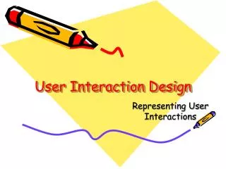 User Interaction Design