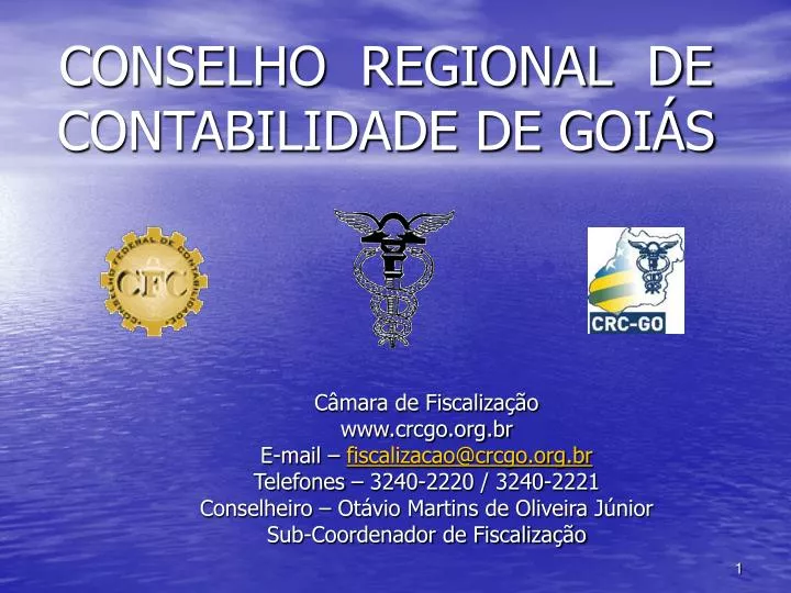 conselho regional de contabilidade de goi s