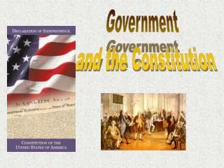 Government and the Constitution