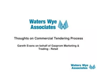 Thoughts on Commercial Tendering Process
