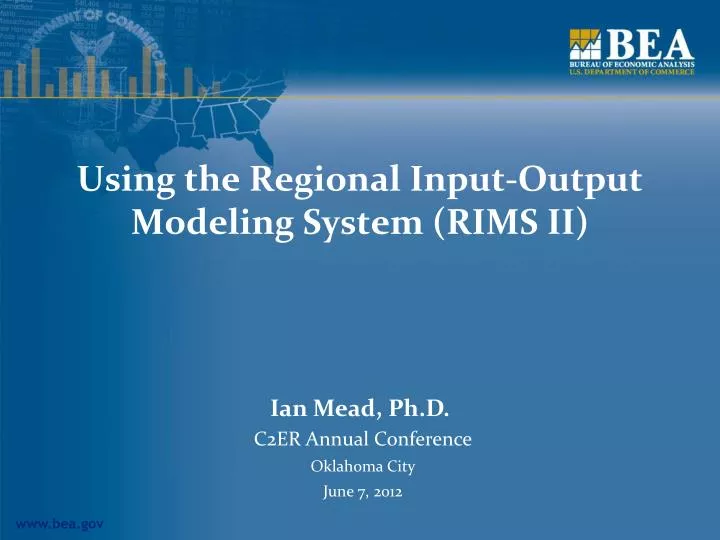 using the regional input output modeling system rims ii