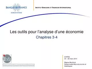 les outils pour l analyse d une conomie chapitres 3 4